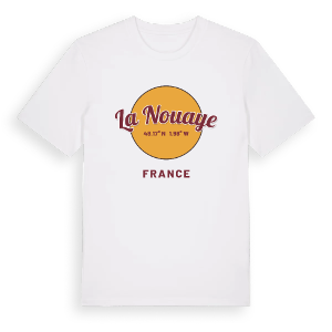 La Nouaye cirkel t-shirt – ekologisk bomull t-shirt från Pinshirt