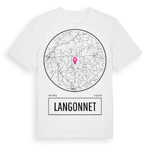 Langonnet t-shirt – ekologisk bomull t-shirt från Pinshirt