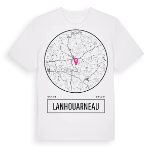 Lanhouarneau t-shirt – ekologisk bomull t-shirt från Pinshirt