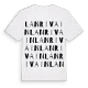 Lanrivain ordlek t-shirt