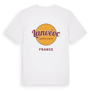 Lanvéoc cirkel t-shirt – ekologisk bomull t-shirt från Pinshirt