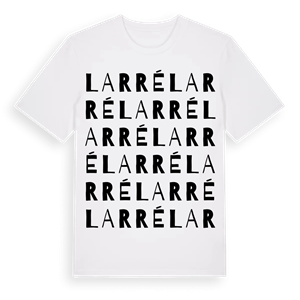 Larré ordlek t-shirt – ekologisk bomull t-shirt från Pinshirt