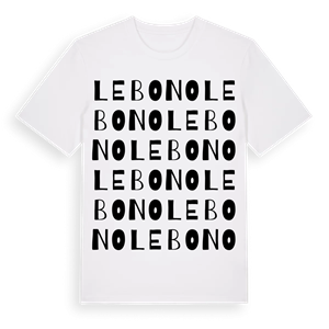 Le Bono ordlek t-shirt – ekologisk bomull t-shirt från Pinshirt