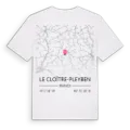 Le Cloître-Pleyben karta t-shirt