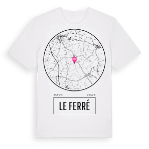 Le Ferré t-shirt – ekologisk bomull t-shirt från Pinshirt