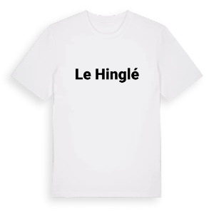 Le Hinglé fetstil t-shirt – ekologisk bomull t-shirt från Pinshirt
