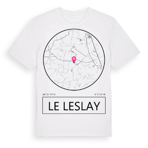Le Leslay t-shirt – ekologisk bomull t-shirt från Pinshirt