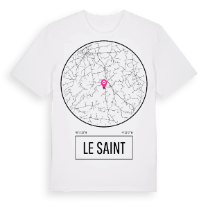 Le Saint t-shirt – ekologisk bomull t-shirt från Pinshirt