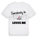 Någon i Lécousse älskar mig t-shirt