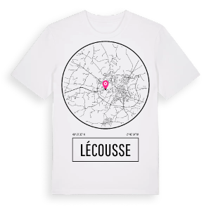 Lécousse t-shirt – ekologisk bomull t-shirt från Pinshirt