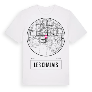 Les Chalais t-shirt – ekologisk bomull t-shirt från Pinshirt