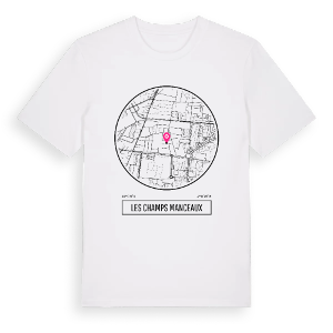Les Champs Manceaux t-shirt – ekologisk bomull t-shirt från Pinshirt