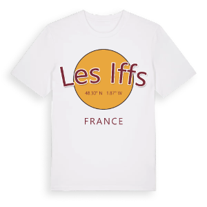 Les Iffs cirkel t-shirt – ekologisk bomull t-shirt från Pinshirt
