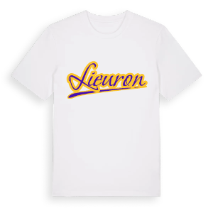 Lieuron baseball t-shirt – ekologisk bomull t-shirt från Pinshirt