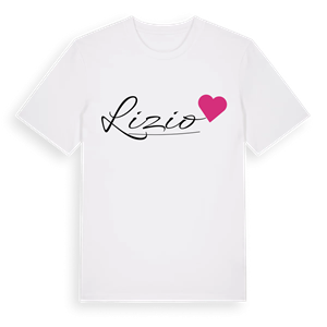 Lizio hjärta t-shirt – ekologisk bomull t-shirt från Pinshirt
