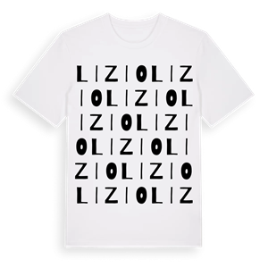 Lizio ordlek t-shirt – ekologisk bomull t-shirt från Pinshirt