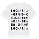 Locmaria-Grand-Champ ordlek t-shirt