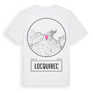Locquirec t-shirt – ekologisk bomull t-shirt från Pinshirt