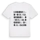 Logonna-Daoulas ordlek t-shirt