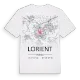 Lorient karta t-shirt