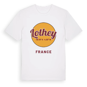 Lothey cirkel t-shirt – ekologisk bomull t-shirt från Pinshirt