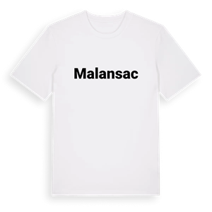 Malansac fetstil t-shirt – ekologisk bomull t-shirt från Pinshirt