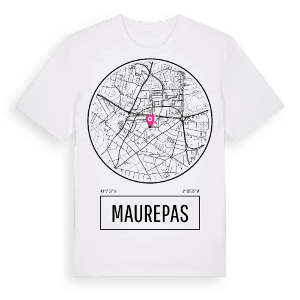 Maurepas t-shirt – ekologisk bomull t-shirt från Pinshirt