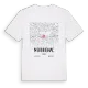 Merdrignac karta t-shirt