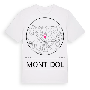 Mont-Dol t-shirt – ekologisk bomull t-shirt från Pinshirt