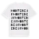 Monteneuf ordlek t-shirt