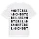 Monterblanc ordlek t-shirt