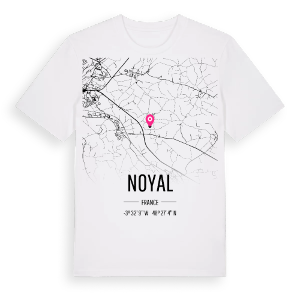 Noyal karta t-shirt – ekologisk bomull t-shirt från Pinshirt