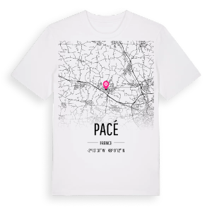 Pacé karta t-shirt – ekologisk bomull t-shirt från Pinshirt