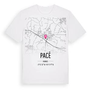 Pacé karta t-shirt – ekologisk bomull t-shirt från Pinshirt