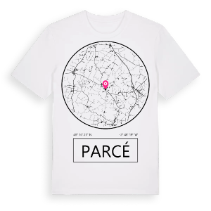 Parcé t-shirt – ekologisk bomull t-shirt från Pinshirt