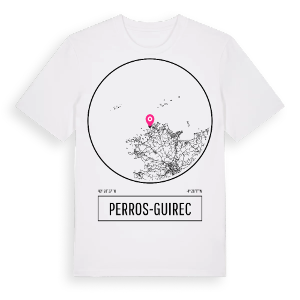 Perros-Guirec t-shirt – ekologisk bomull t-shirt från Pinshirt