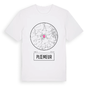 Plœmeur t-shirt – ekologisk bomull t-shirt från Pinshirt