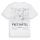 Pléchâtel karta t-shirt