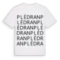 Plédran ordlek t-shirt