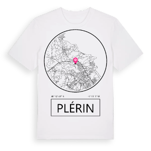Plérin t-shirt – ekologisk bomull t-shirt från Pinshirt