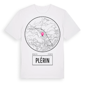 Plérin t-shirt – ekologisk bomull t-shirt från Pinshirt