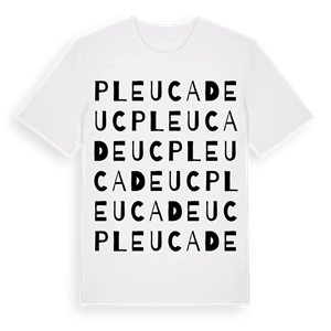Pleucadeuc ordlek t-shirt – ekologisk bomull t-shirt från Pinshirt