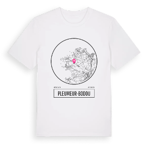 Pleumeur-Bodou t-shirt – ekologisk bomull t-shirt från Pinshirt