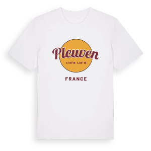 Pleuven cirkel t-shirt – ekologisk bomull t-shirt från Pinshirt