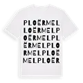 Ploërmel ordlek t-shirt