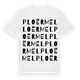 Ploërmel ordlek t-shirt