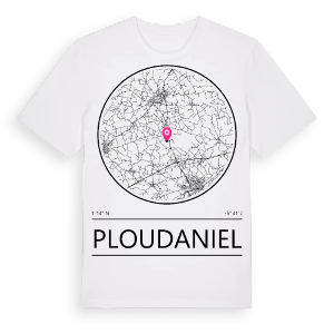 Ploudaniel t-shirt – ekologisk bomull t-shirt från Pinshirt