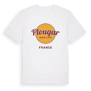 Plougar cirkel t-shirt – ekologisk bomull t-shirt från Pinshirt