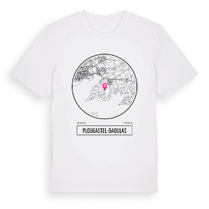 Plougastel-Daoulas t-shirt – ekologisk bomull t-shirt från Pinshirt