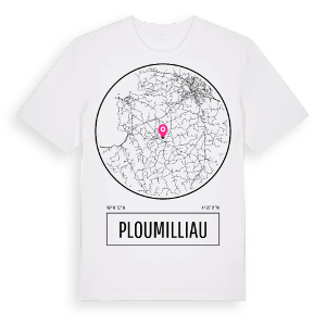 Ploumilliau t-shirt – ekologisk bomull t-shirt från Pinshirt